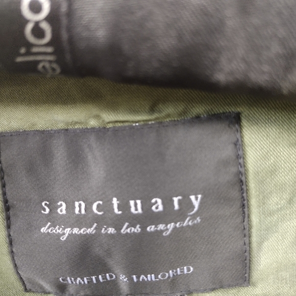 Green women's jacket by Sanctuary size L - Picture 6 of 7